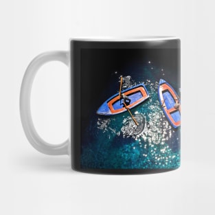 Boat chatting Mug